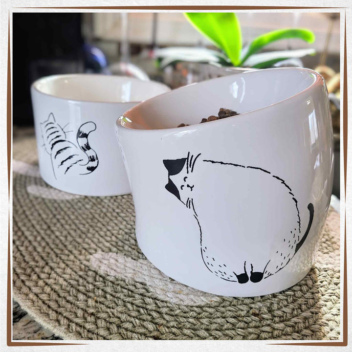 Large Cat Bowls - Single Cat