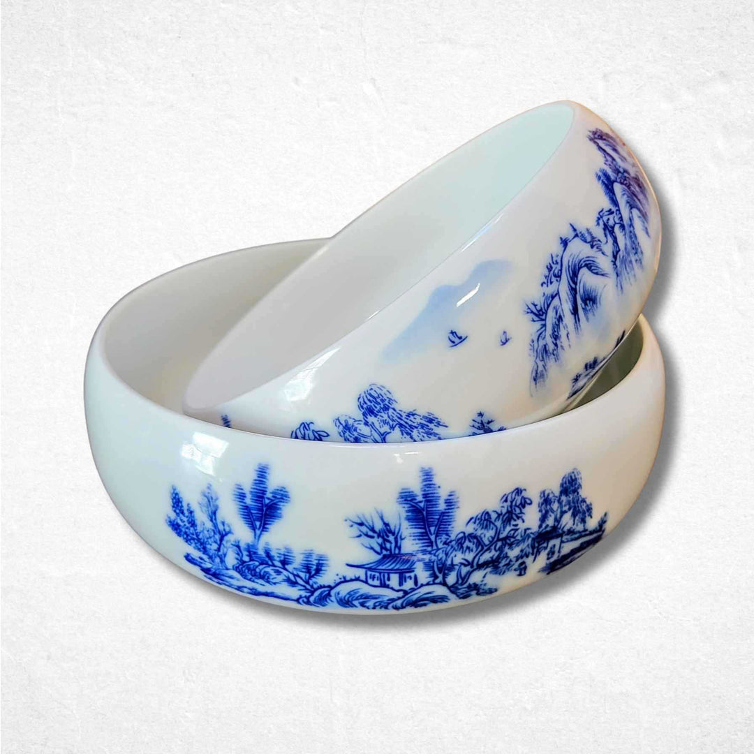 Chinoiserie Dog Bowl - China Village