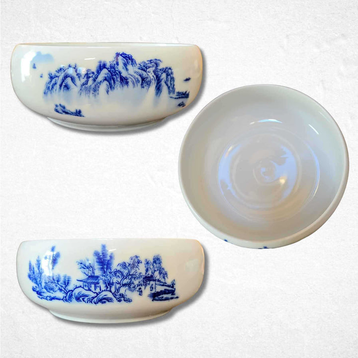 Chinoiserie Dog Bowl - China Village