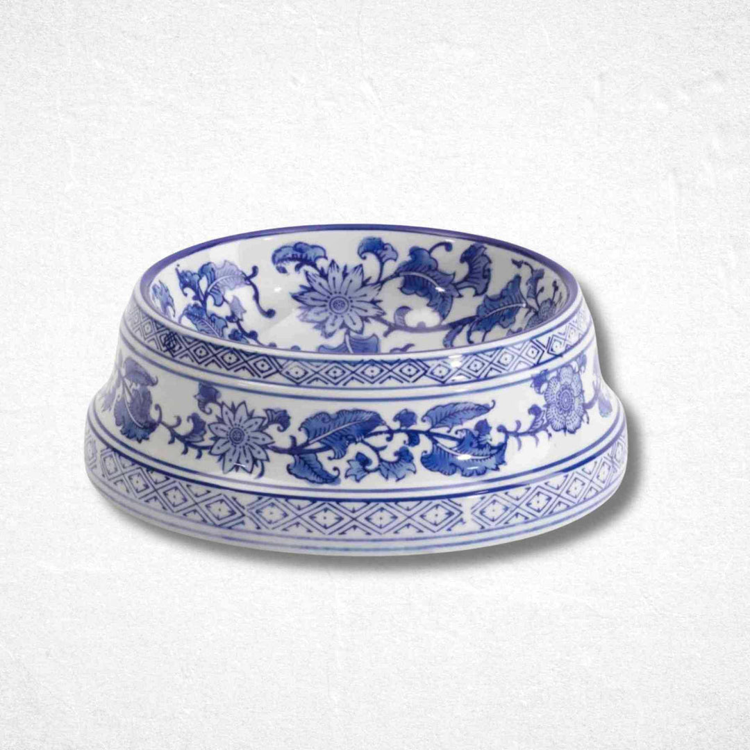 Chinoiserie Dog Bowl