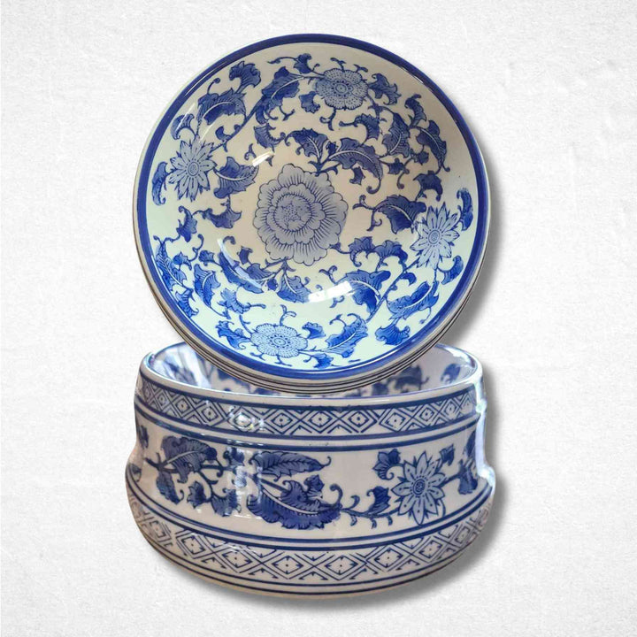 Chinoiserie Dog Bowl