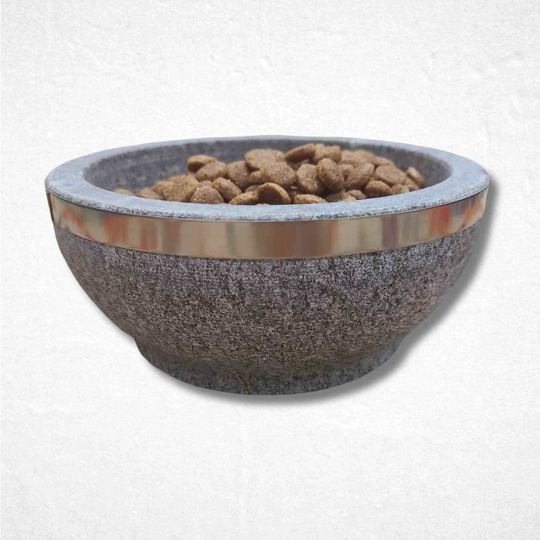 Stone Dog Bowl