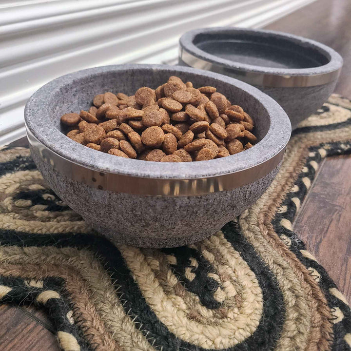 Stone Dog Bowl