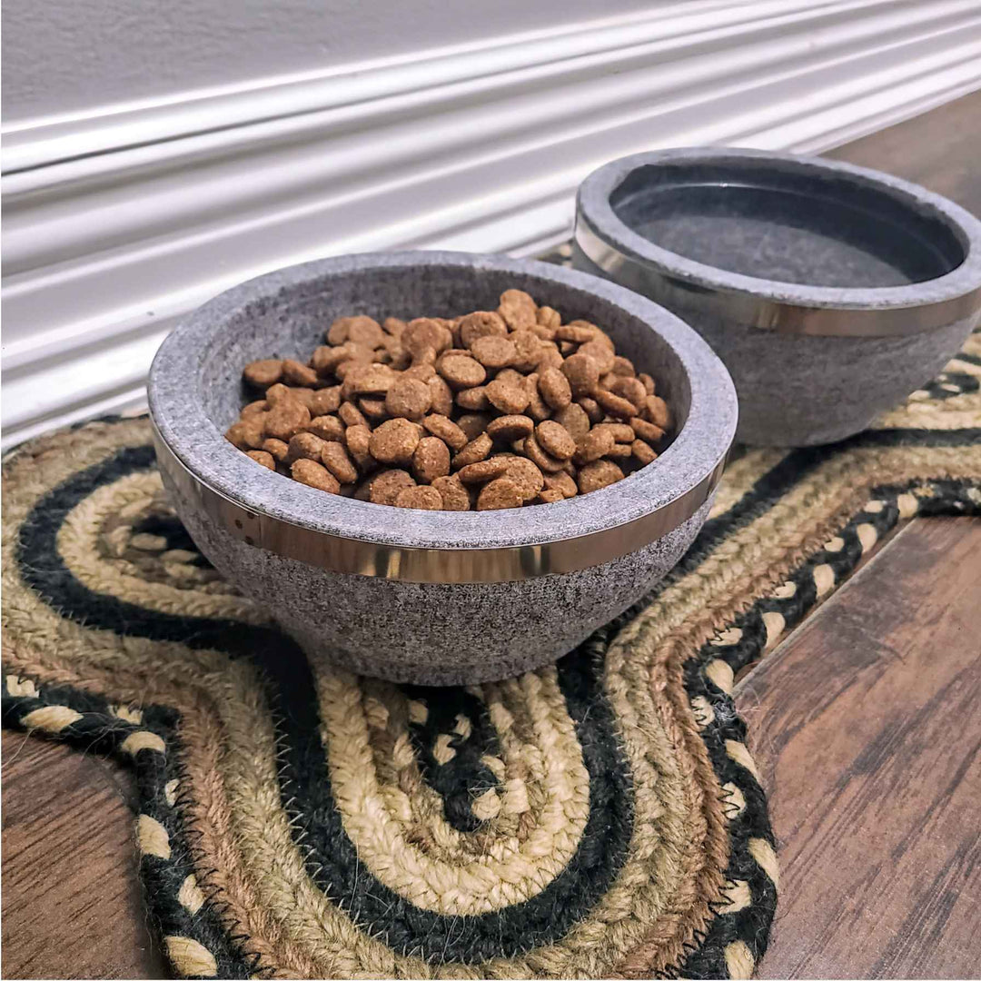 Stone Dog Bowl