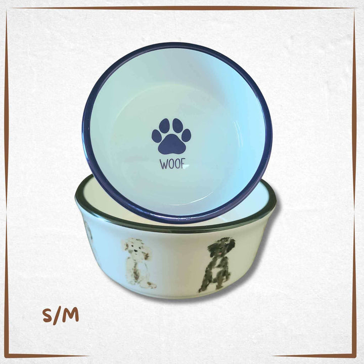 Dog Bowl - Watercolor Collection