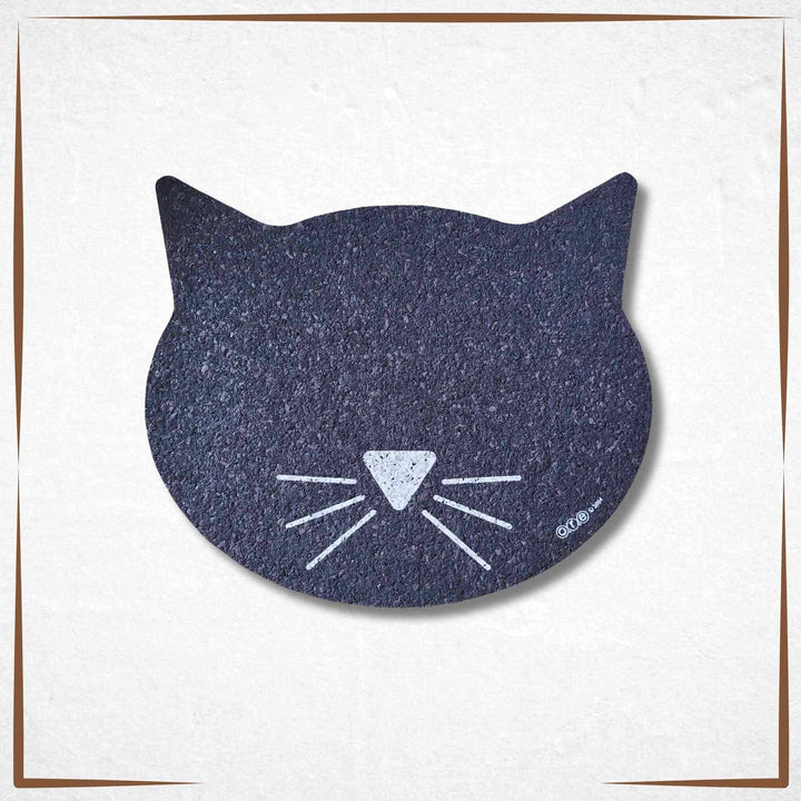 Small Cat Food Mat Eco-Friendly - Cat 