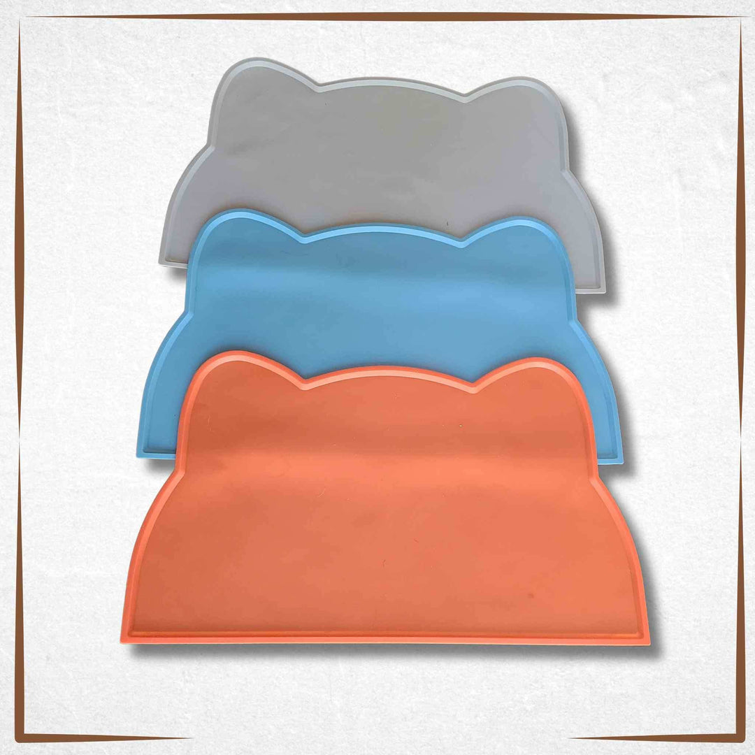 Silicone Cat Food Mat 3 colors