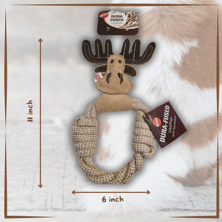 dog rope toy moose size