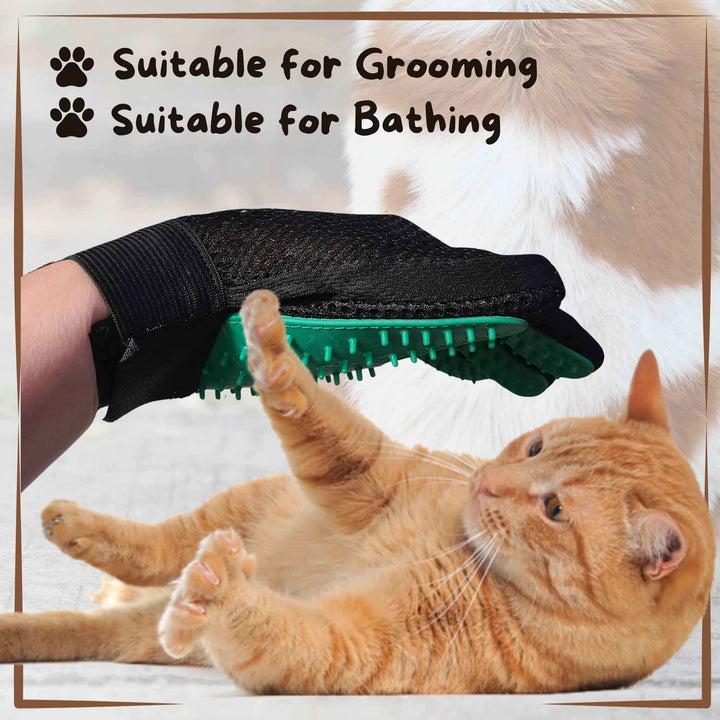 Grooming Glove Brush Rubber